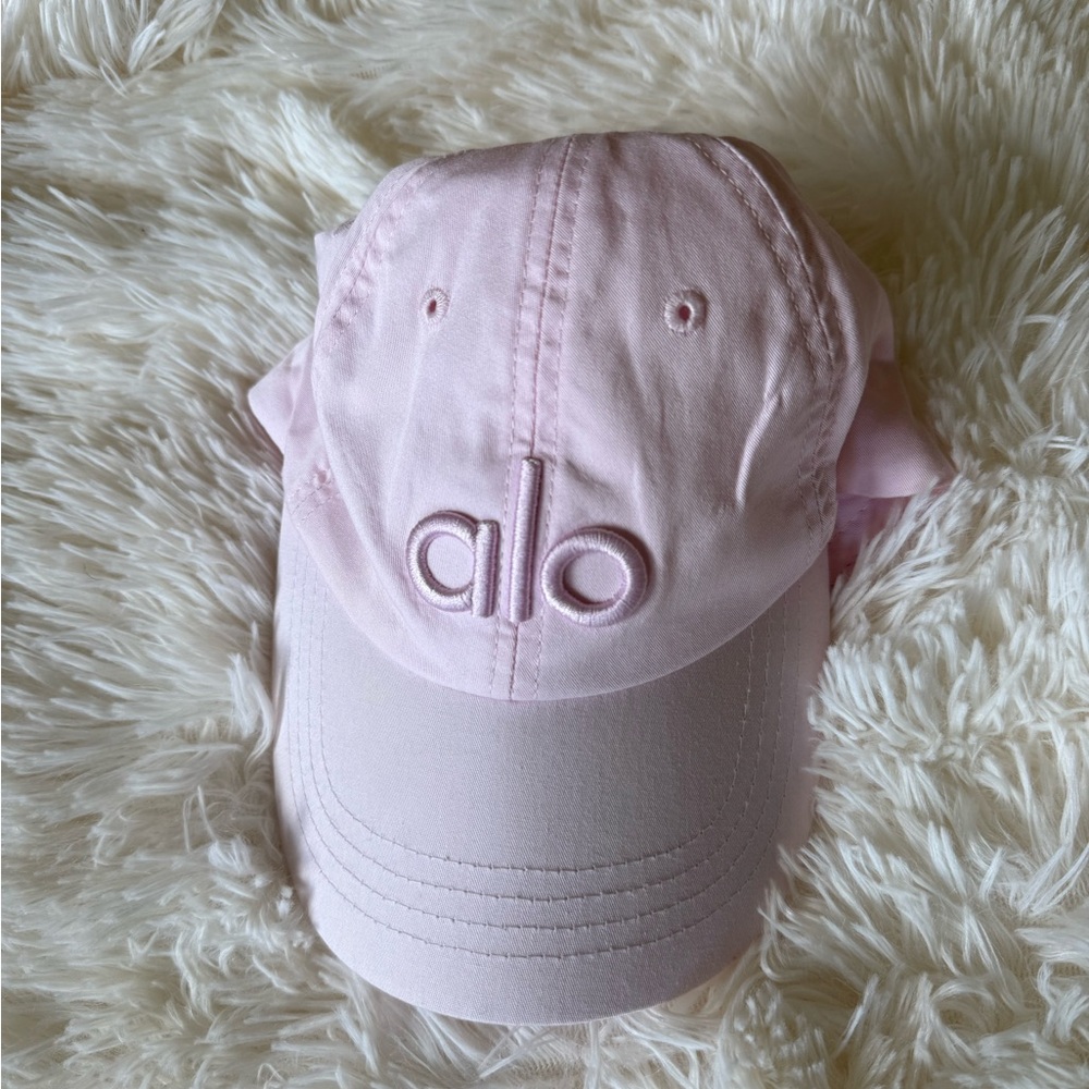 ALO Yoga Pink Cap